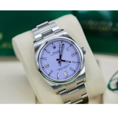 Rolex Oyster Perpetual 126000 Lavender Dial 36mm Steel