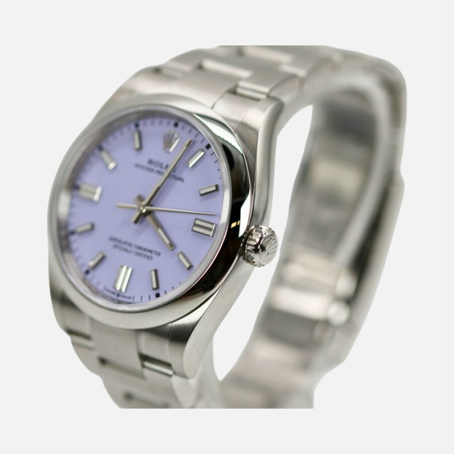 Rolex Oyster Perpetual 126000 Lavender Dial 36mm Steel