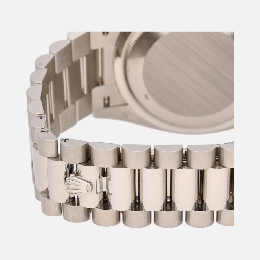 Rolex Day-Date 36 128349RBR White Gold Diamond Dial & Bezel