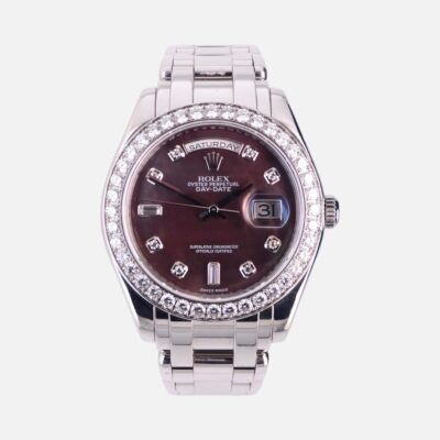 Rolex Day-Date 18946 Platinum Diamond Masterpiece 39mm