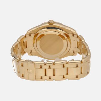 Rolex Day-Date 18958 BRIL Meteorite Diamond Dial 36mm Yellow Gold