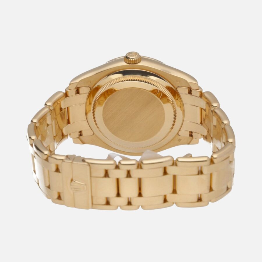 Rolex Day-Date 18958 BRIL Meteorite Diamond Dial 36mm Yellow Gold