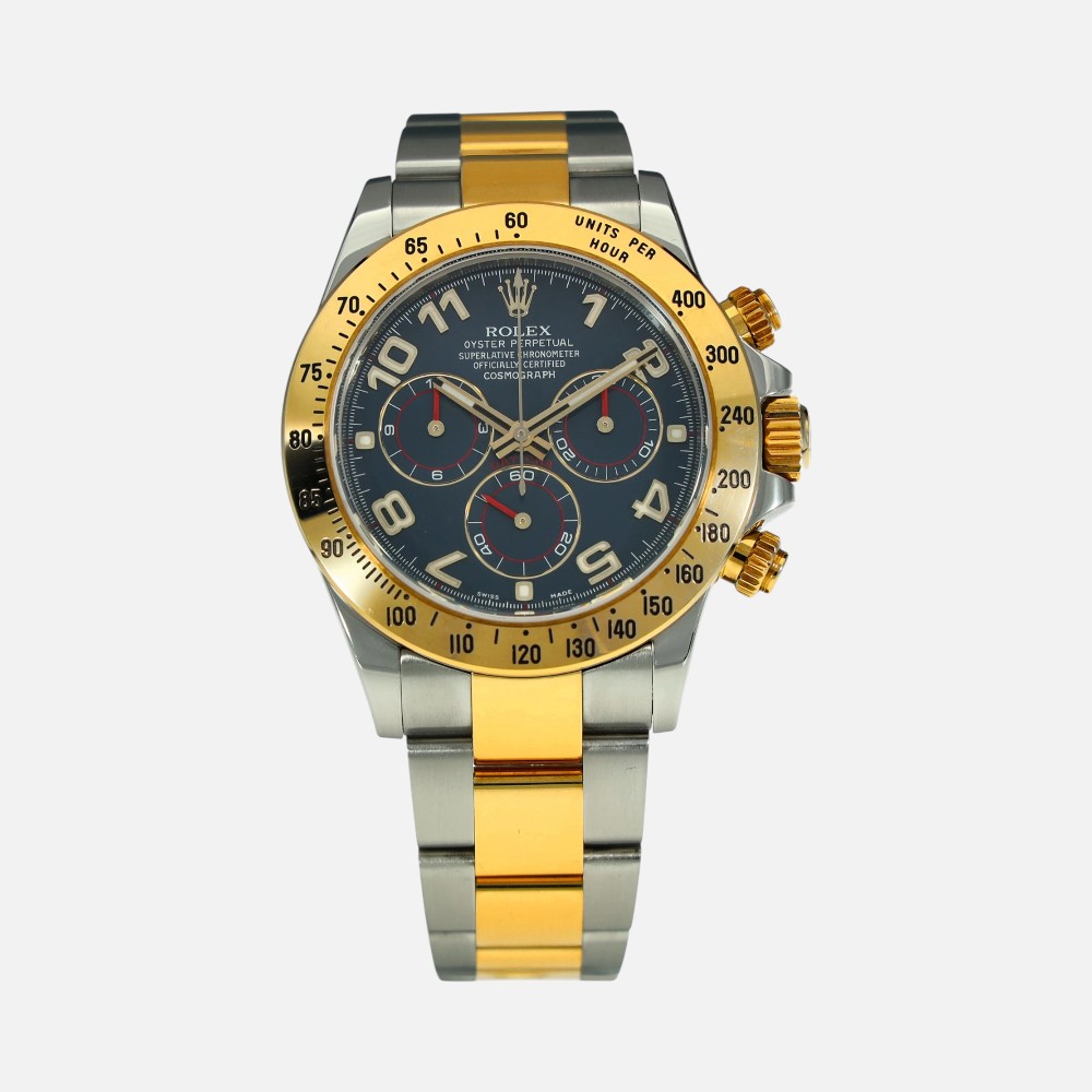 Rolex Daytona 116523 Two-Tone Yellow Gold Steel Chronograph
