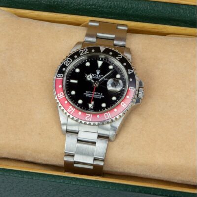 Rolex GMT-Master II 16710 Coke Black Red Bezel 40mm Steel