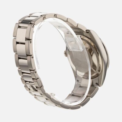 Rolex Day-Date 118399BR Mother of Pearl Blue Diamond Dial 36mm White Gold