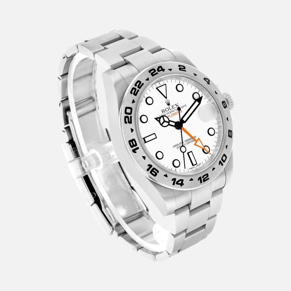 Rolex Explorer II 216570 Polar White Dial Stainless Steel 42mm