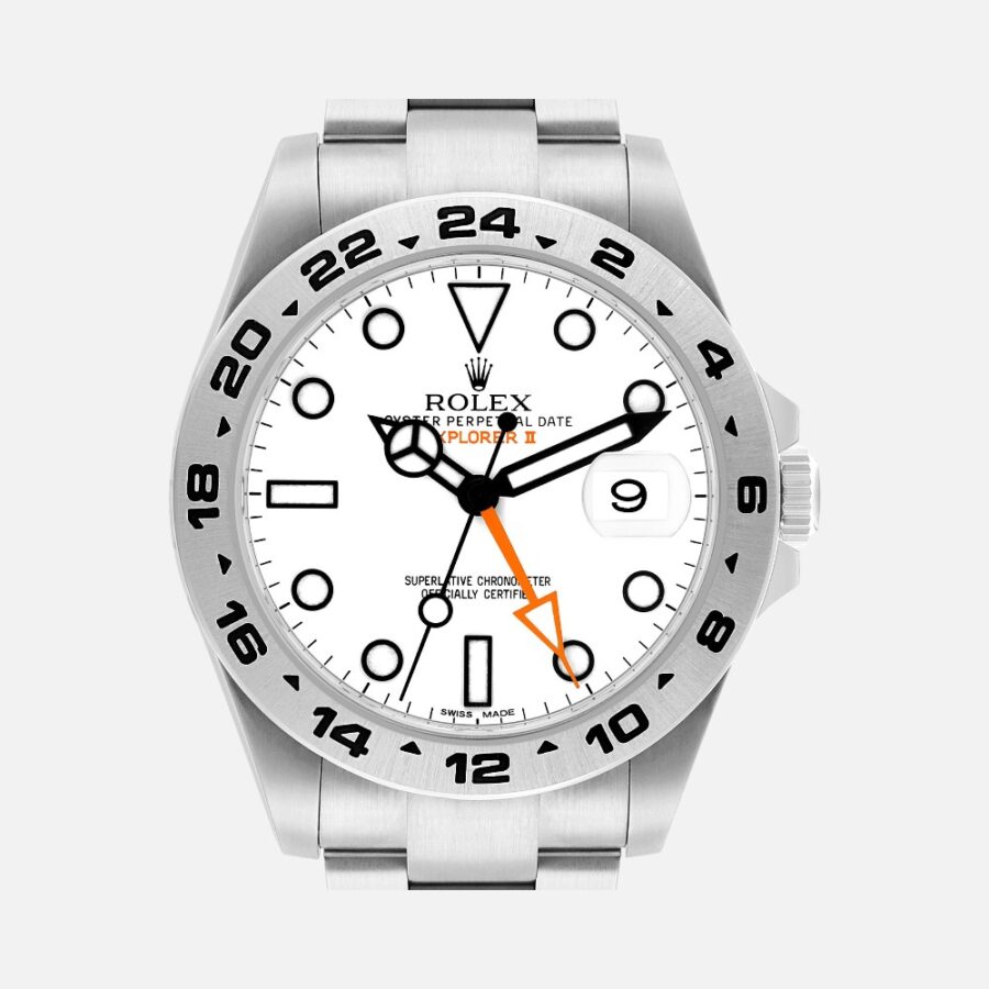 Rolex Explorer II 216570 Polar White Dial Stainless Steel 42mm