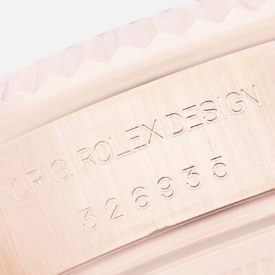 Rolex Sky-Dweller 326935 Everose Gold Slate Dial 42mm