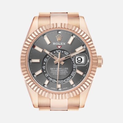 Rolex Sky-Dweller 326935 Everose Gold Slate Dial 42mm