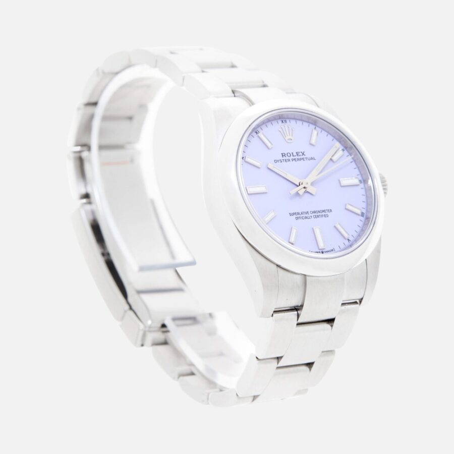 Rolex Oyster Perpetual 124200 Lavender Dial 34mm Steel