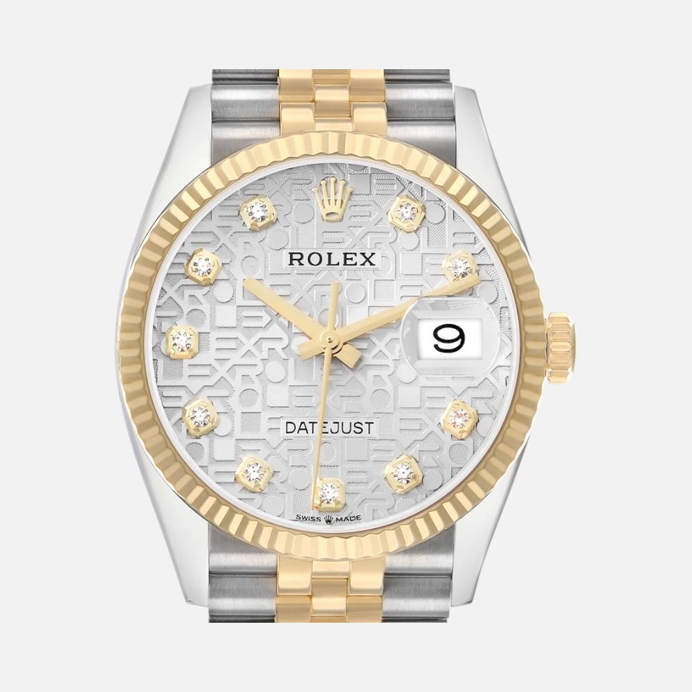 Rolex Datejust 126233 Yellow Gold Diamond Dial Anniversary 36mm