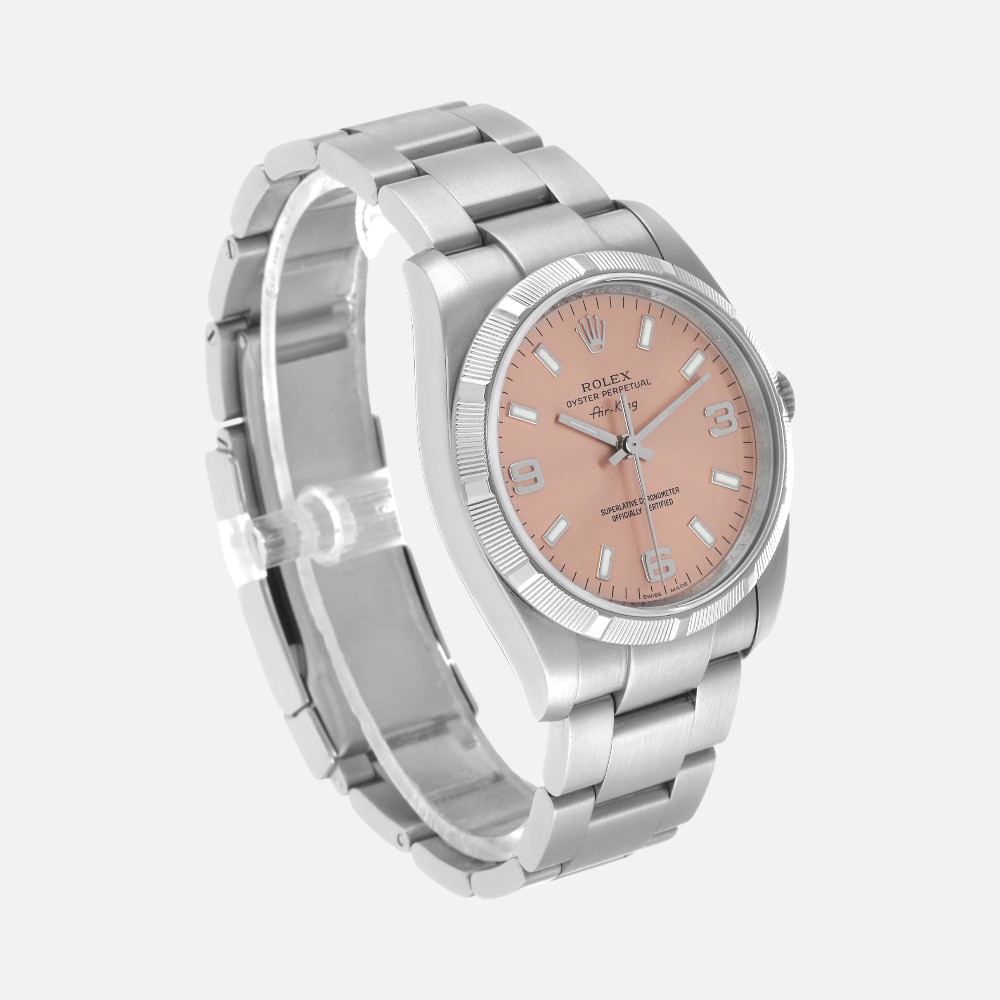 Rolex Air-King 114200 Blue Concentric Dial Stainless Steel