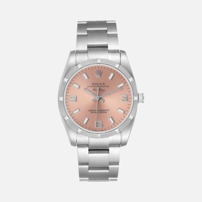 Rolex Air-King 114200 Blue Concentric Dial Stainless Steel