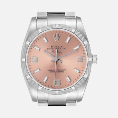Rolex Air-King 114200 Blue Concentric Dial Stainless Steel