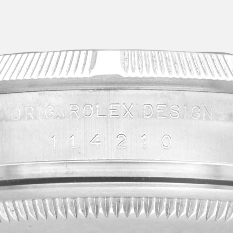Rolex Air-King 114200 Blue Concentric Dial Stainless Steel