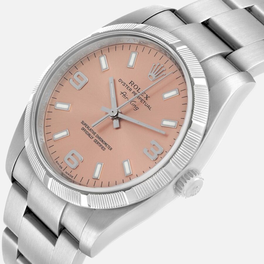 Rolex Air-King 114200 Blue Concentric Dial Stainless Steel