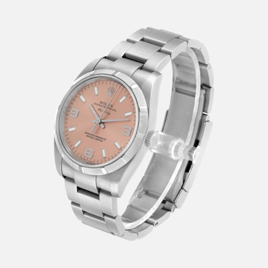 Rolex Air-King 114200 Blue Concentric Dial Stainless Steel