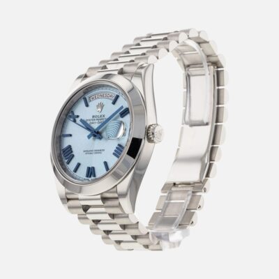 Rolex Day-Date 40 228206 Ice Blue Platinum 40mm