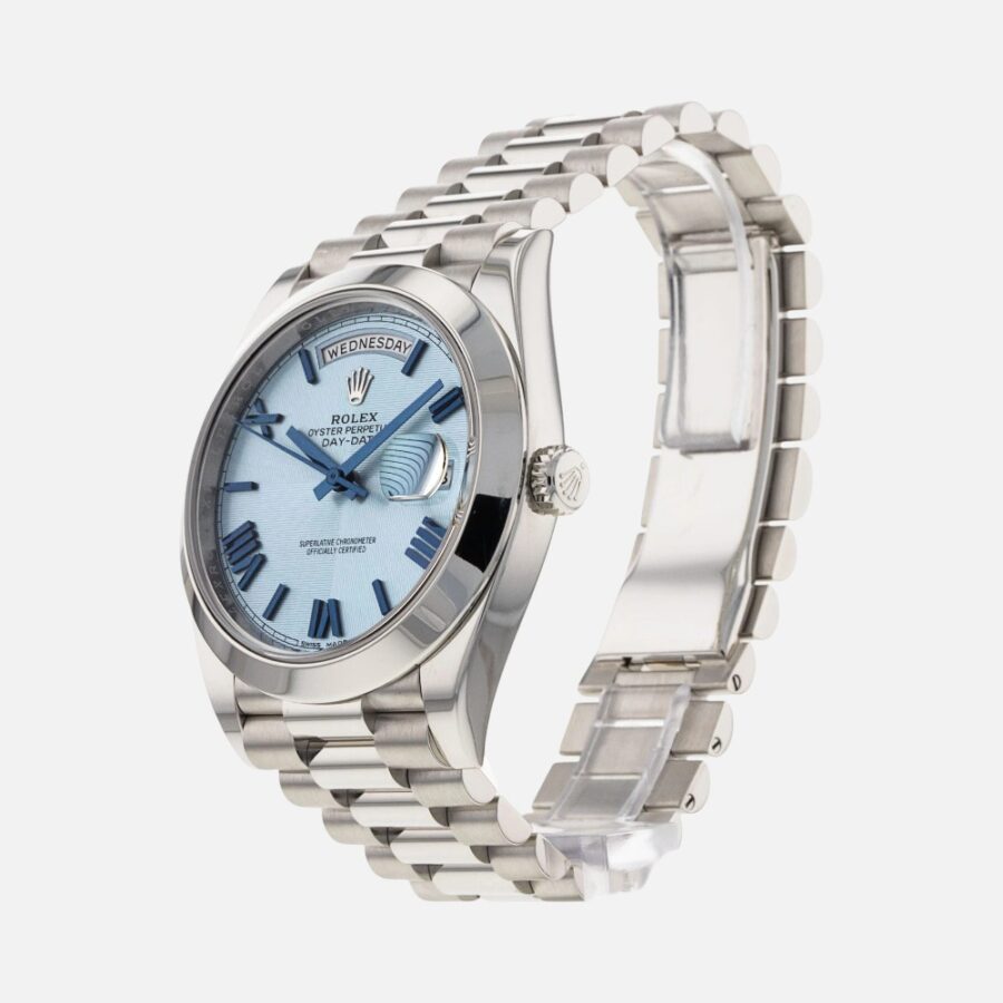 Rolex Day-Date 40 228206 Ice Blue Platinum 40mm