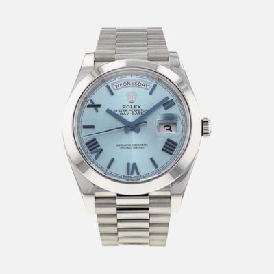 Rolex Day-Date 40 228206 Ice Blue Platinum 40mm