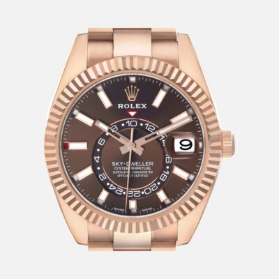Rolex Sky-Dweller 326935 Everose Gold Chocolate Dial 42mm