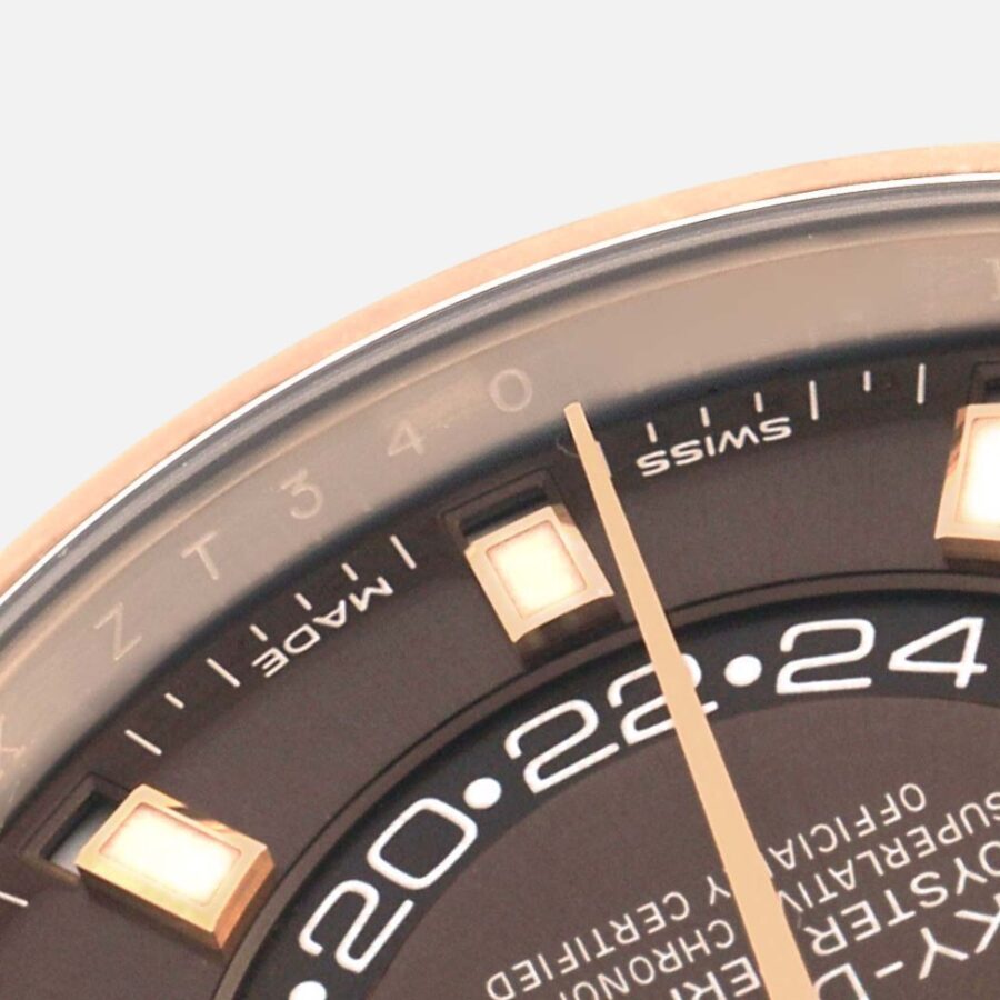 Rolex Sky-Dweller 326935 Everose Gold Chocolate Dial 42mm