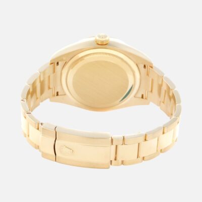 Rolex Sky-Dweller 326938 Yellow Gold Silver Roman Dial 42mm