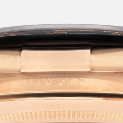 Rolex Daytona 116515 Everose Gold Chocolate Dial Chronograph