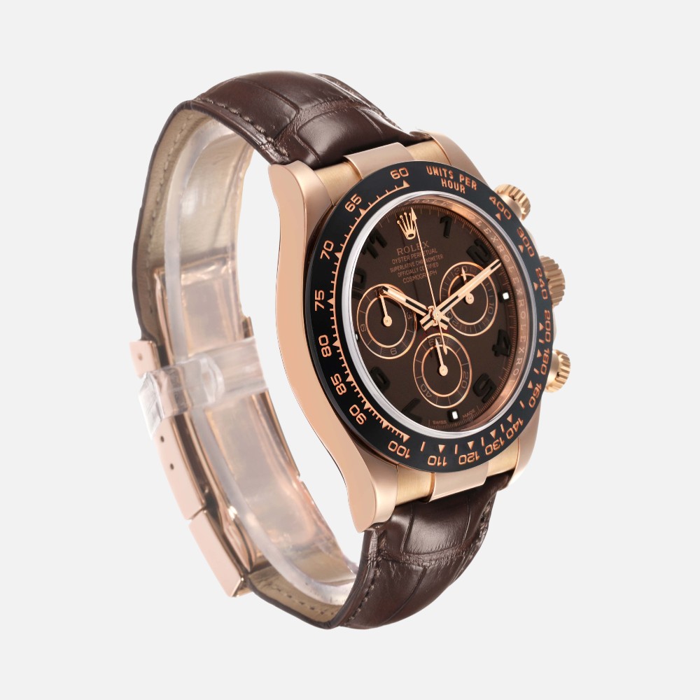 Rolex Daytona 116515 Everose Gold Chocolate Dial Chronograph
