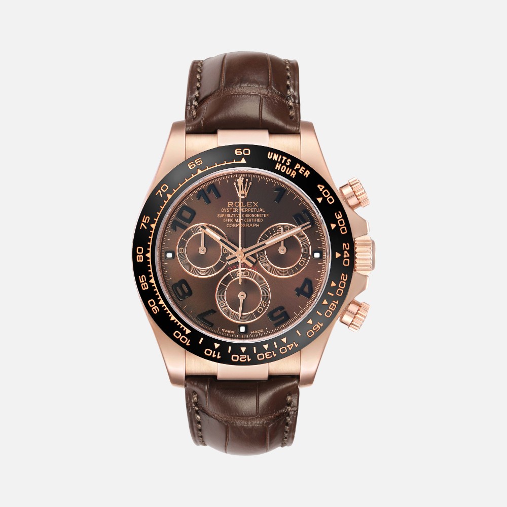 Rolex Daytona 116515 Everose Gold Chocolate Dial Chronograph