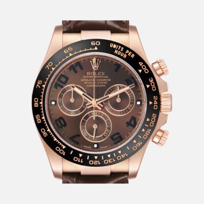 Rolex Daytona 116515 Everose Gold Chocolate Dial Chronograph