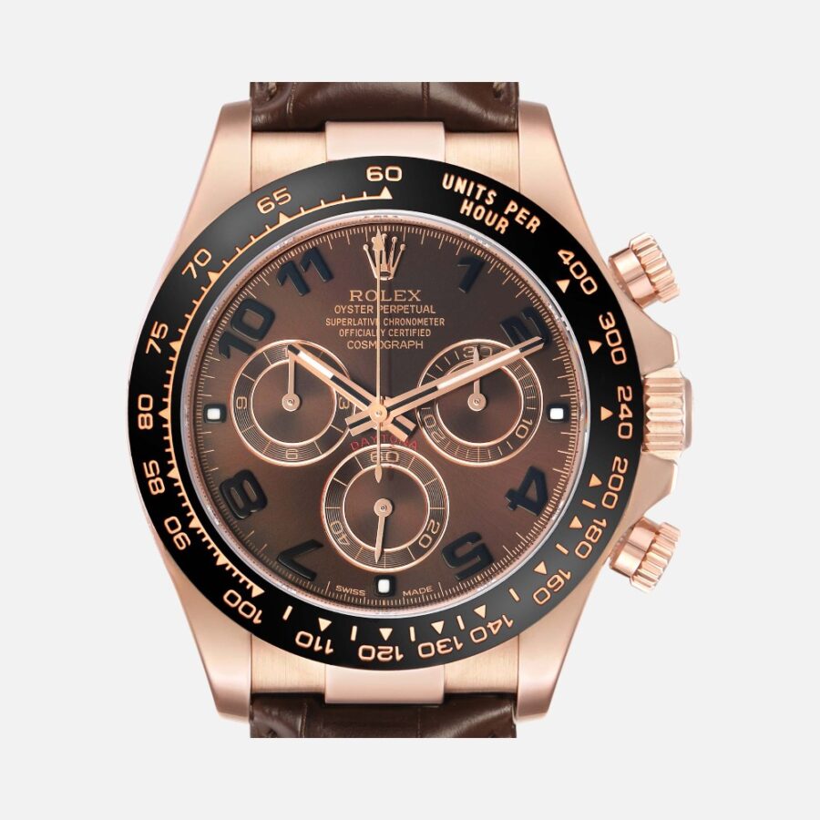 Rolex Daytona 116515 Everose Gold Chocolate Dial Chronograph