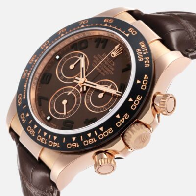 Rolex Daytona 116515 Everose Gold Chocolate Dial Chronograph