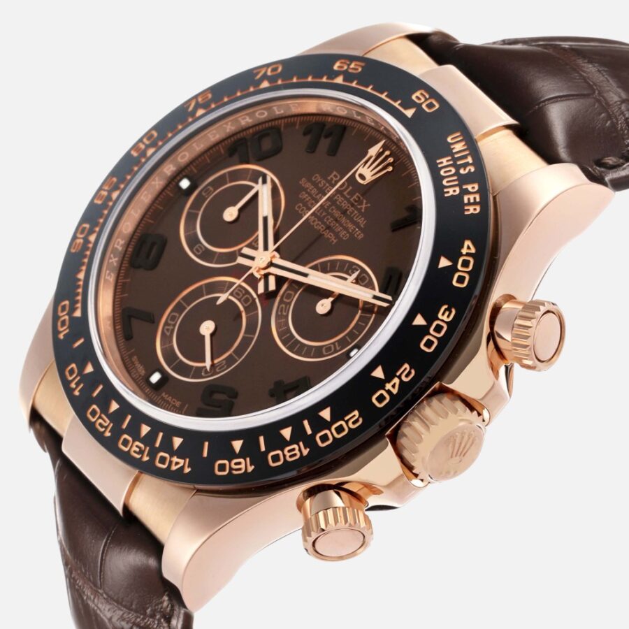 Rolex Daytona 116515 Everose Gold Chocolate Dial Chronograph