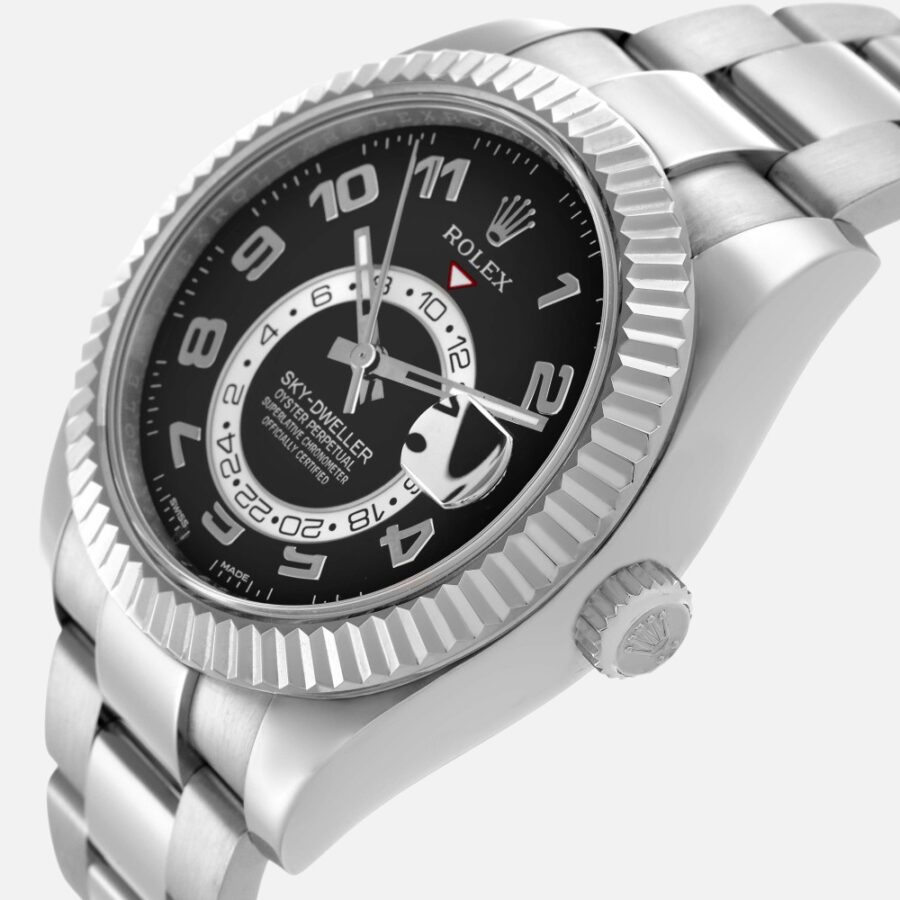 Rolex Sky-Dweller 326939 White Gold Black Dial 42mm