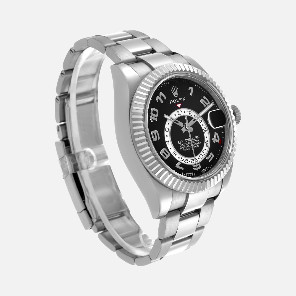 Rolex Sky-Dweller 326939 White Gold Black Dial 42mm