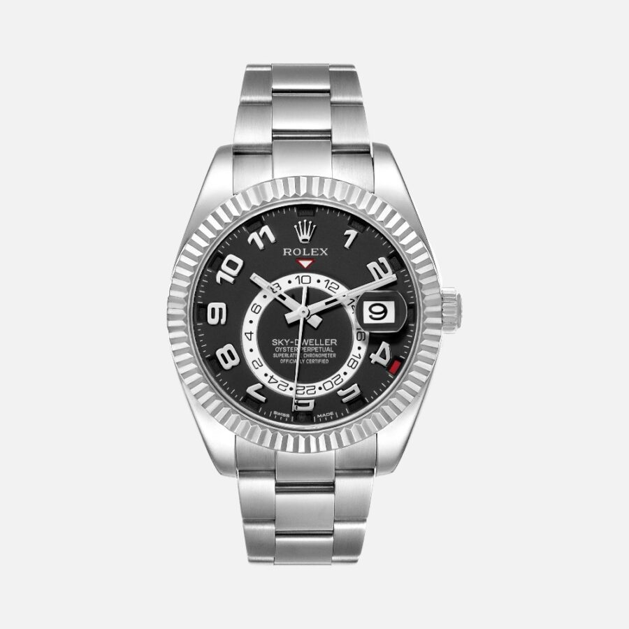 Rolex Sky-Dweller 326939 White Gold Black Dial 42mm