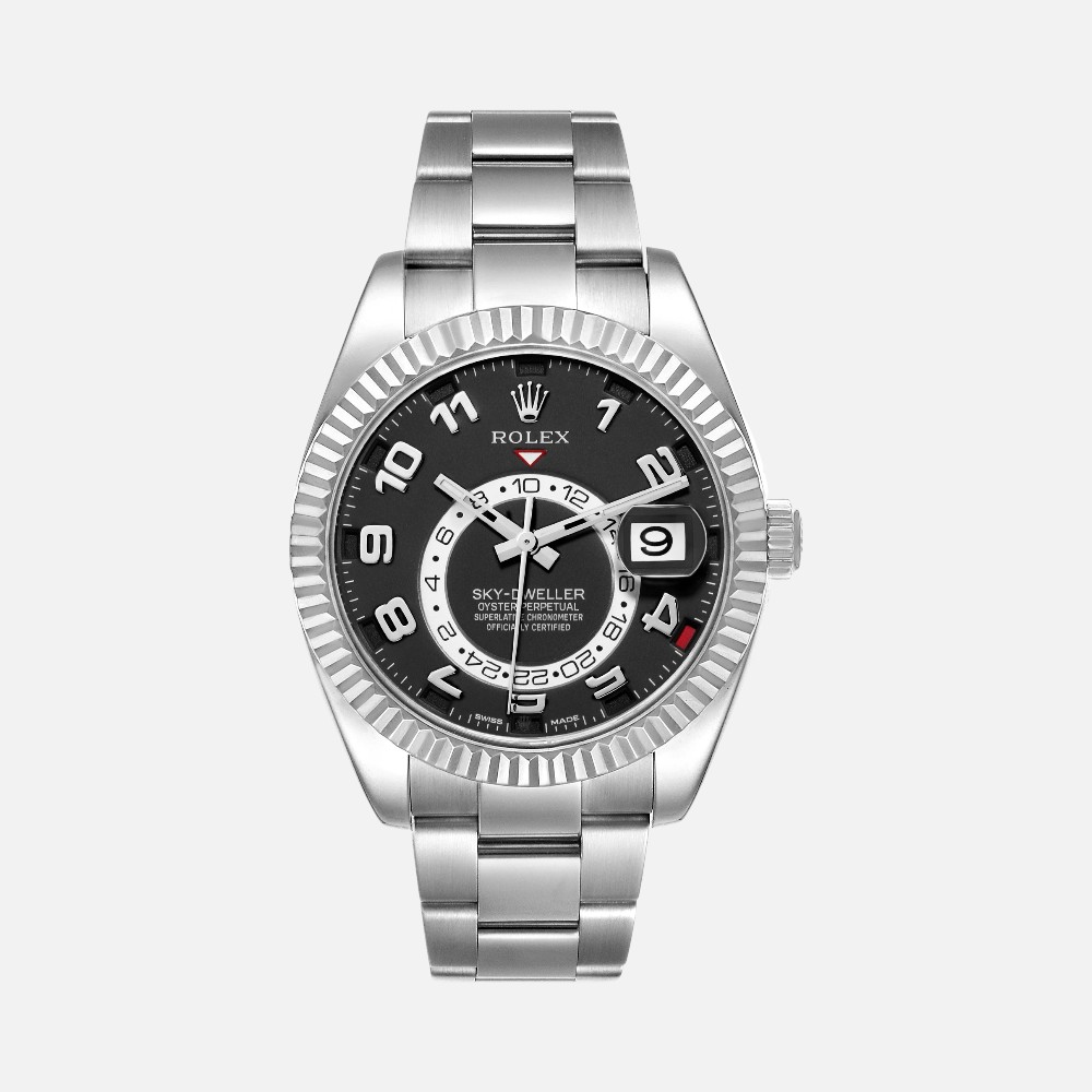 Rolex Sky-Dweller 326939 White Gold Black Dial 42mm