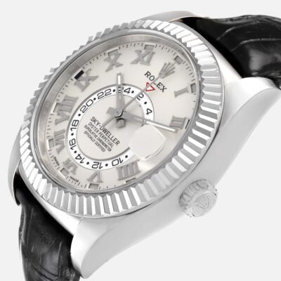 Rolex Sky-Dweller 326139 White Gold Ivory Dial 42mm