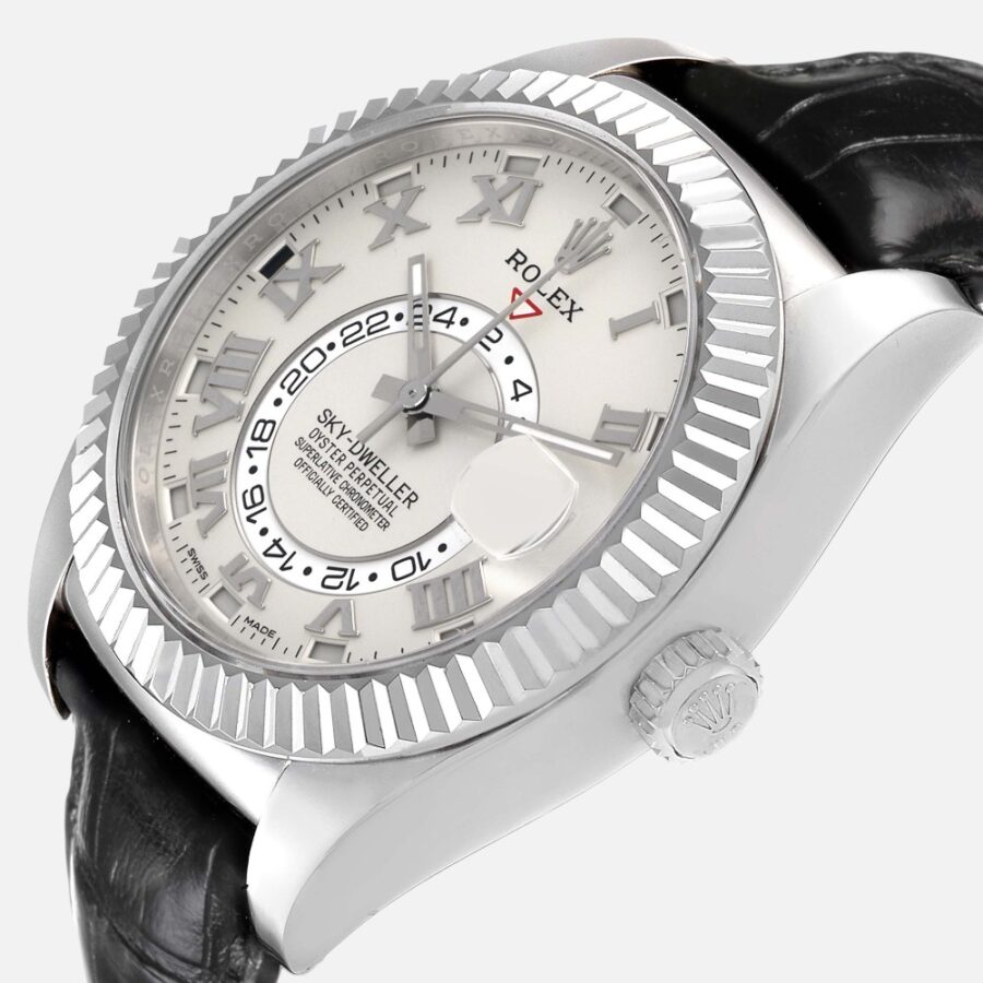 Rolex Sky-Dweller 326139 White Gold Ivory Dial 42mm