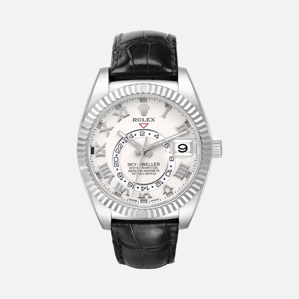 Rolex Sky-Dweller 326139 White Gold Ivory Dial 42mm