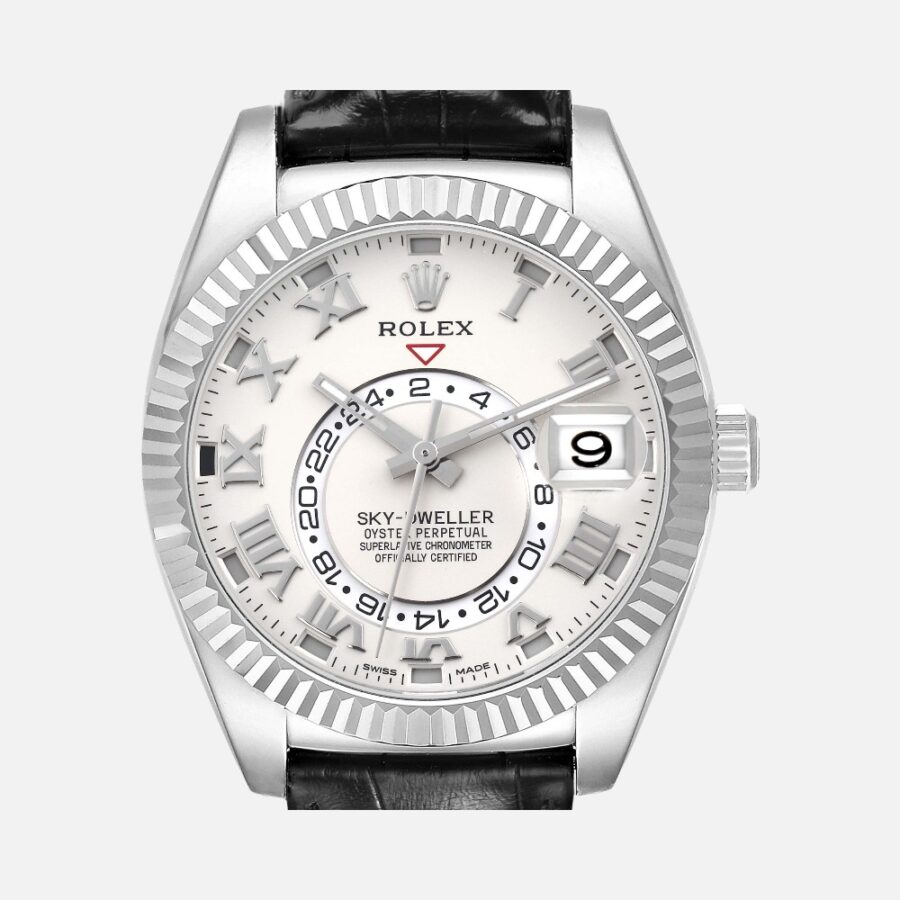 Rolex Sky-Dweller 326139 White Gold Ivory Dial 42mm