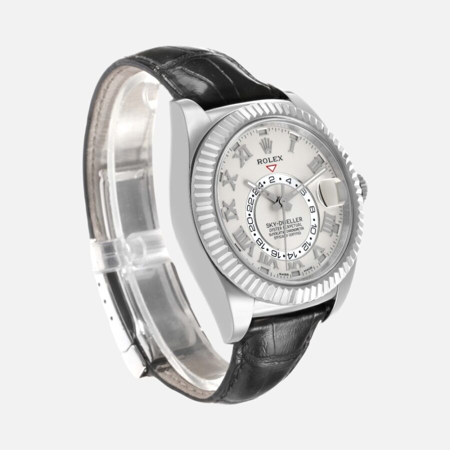 Rolex Sky-Dweller 326139 White Gold Ivory Dial 42mm