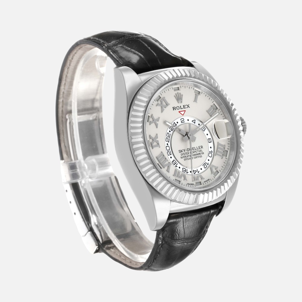 Rolex Sky-Dweller 326139 White Gold Ivory Dial 42mm