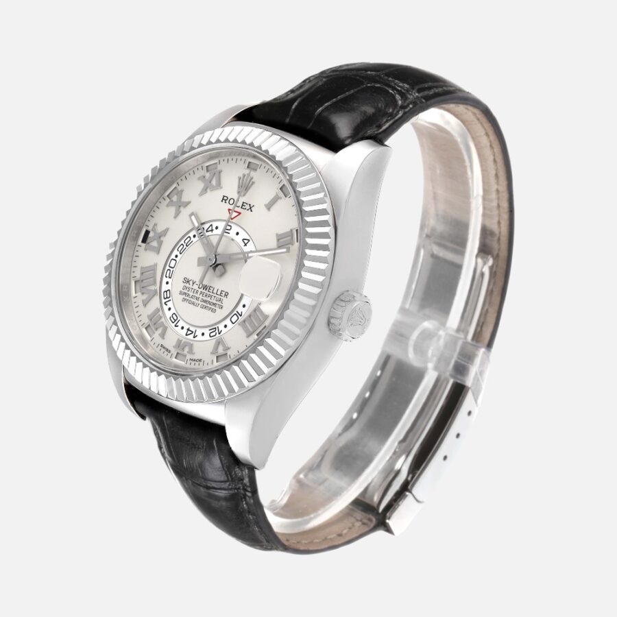 Rolex Sky-Dweller 326139 White Gold Ivory Dial 42mm