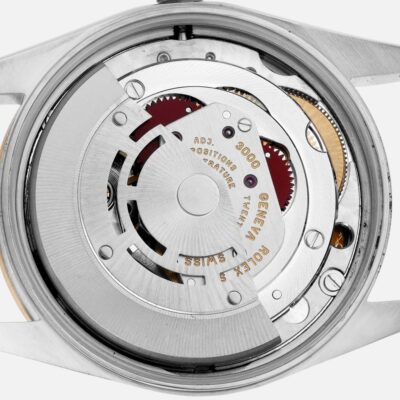 Rolex Oyster Perpetual 14203 Steel Yellow Gold Champagne Dial