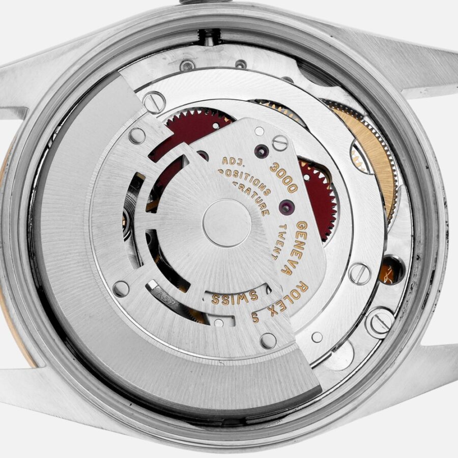 Rolex Oyster Perpetual 14203 Steel Yellow Gold Champagne Dial