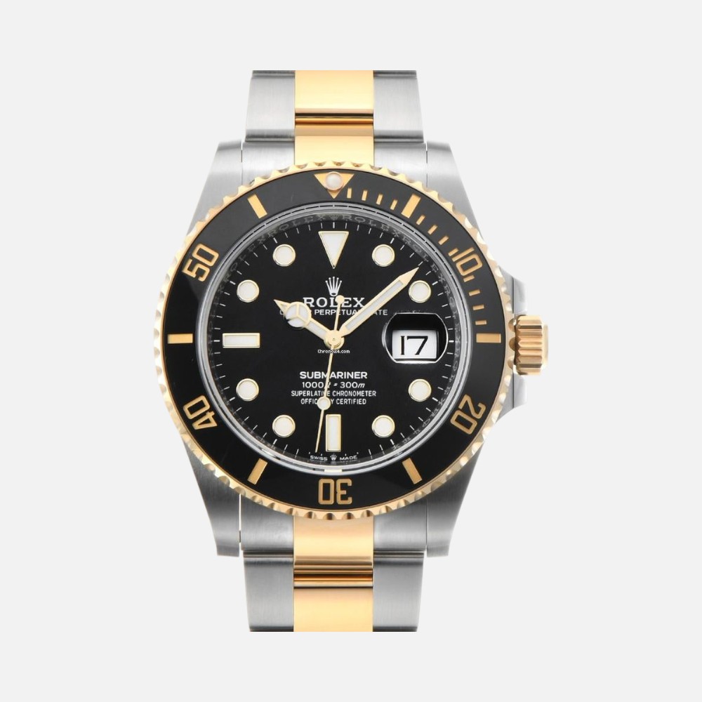 Rolex Submariner 116613 BKSO Black Dial Two-Tone Steel Gold 40mm