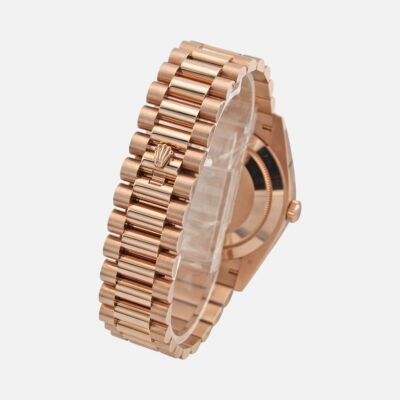 Rolex Day-Date 40 228345RBR Everose Gold Olive Green Dial