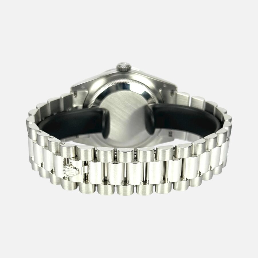 Rolex Day-Date 118346 Platinum Diamond Paved Dial 36 mm